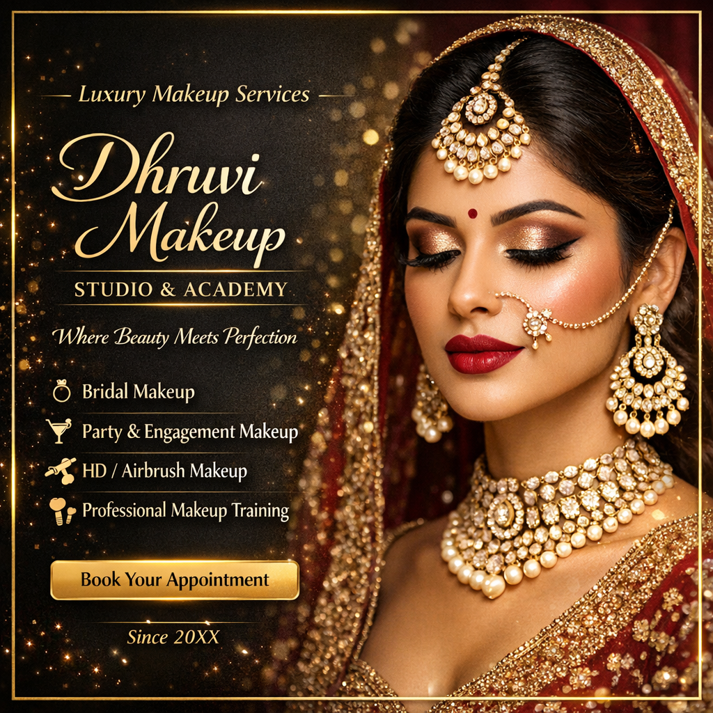 Luxurious Makeup (By Vaishnavi)